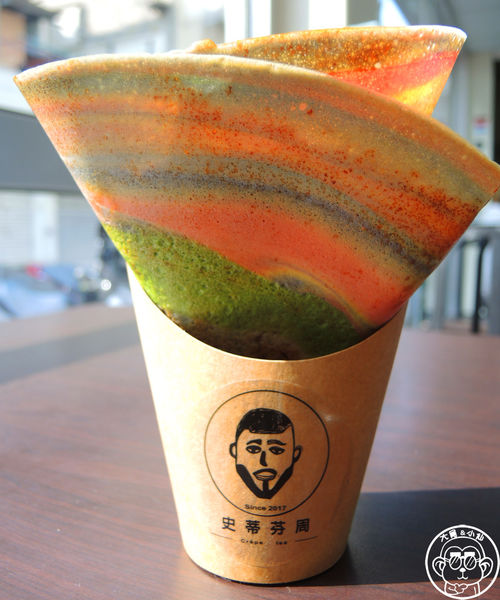 史蒂芬周彩虹可麗餅：呷飽祙【台北大安･史蒂芬周彩虹可麗餅】東區新崛起的彩虹旋風