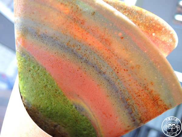 史蒂芬周彩虹可麗餅：呷飽祙【台北大安･史蒂芬周彩虹可麗餅】東區新崛起的彩虹旋風