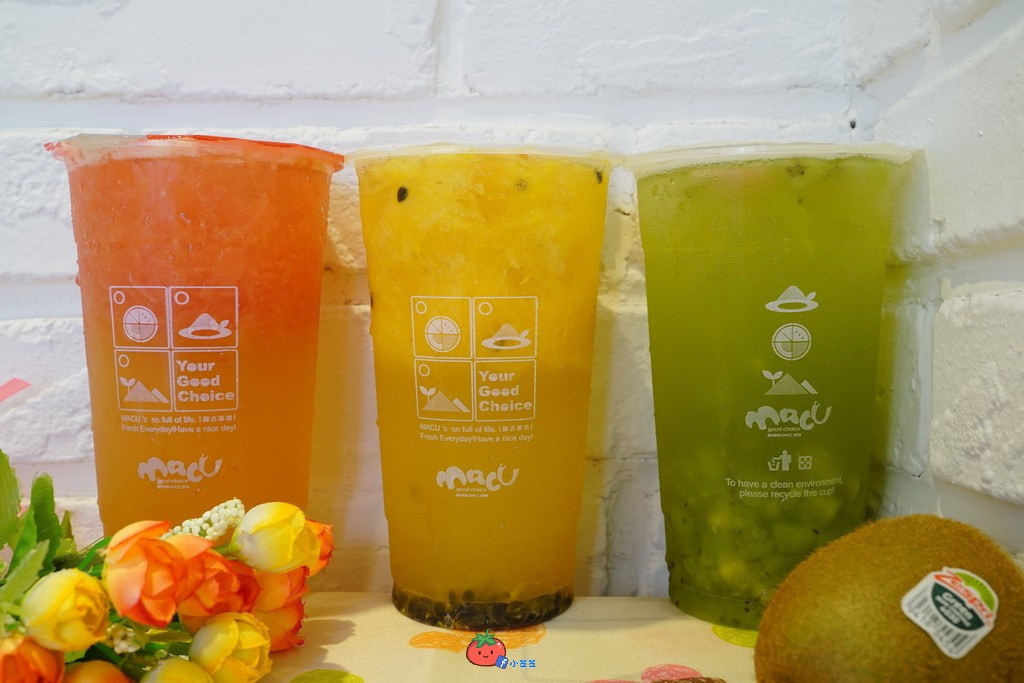 台北麻谷茶坊MACU 飲料店 手搖杯