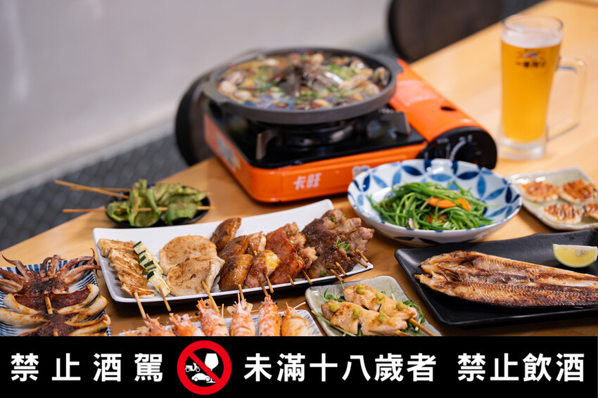 【巴士底家串燒】泰國蝦免費撈!西屯宵夜,活跳跳泰國蝦好鱻,噴