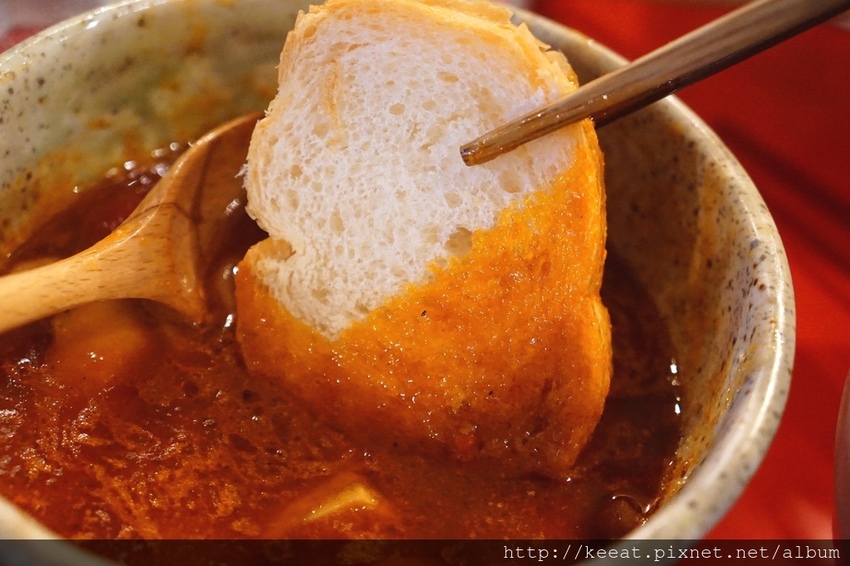 濃厚蕃茄蝦沾麵