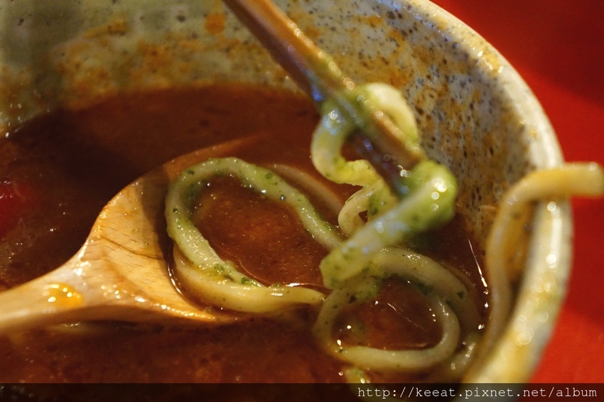 濃厚蕃茄蝦沾麵