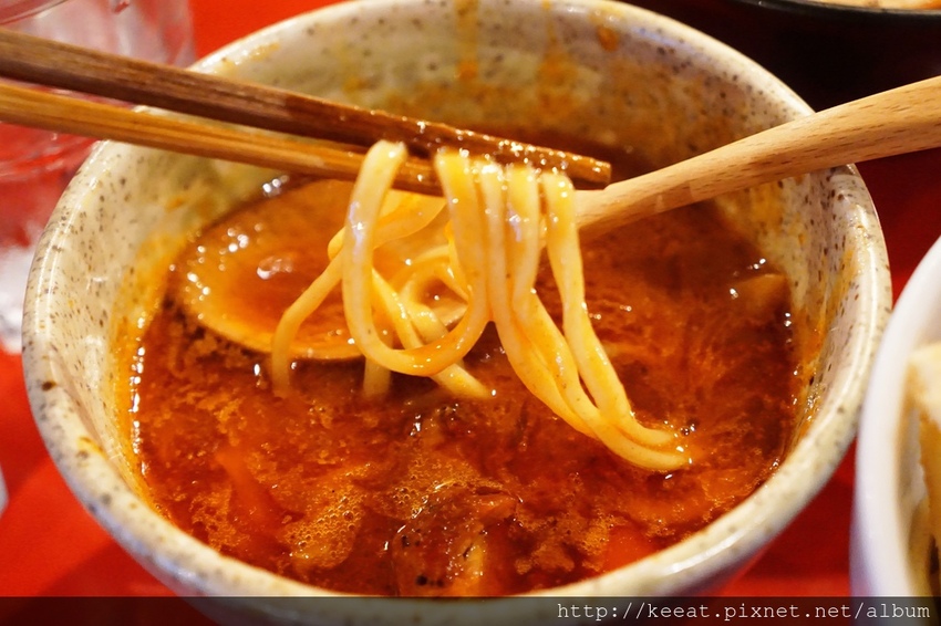 濃厚蕃茄蝦沾麵