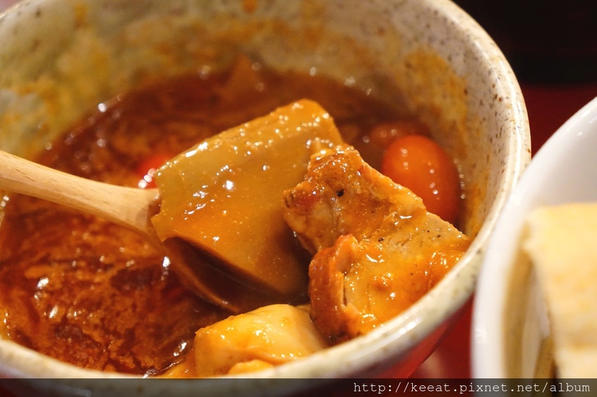 濃厚蕃茄蝦沾麵