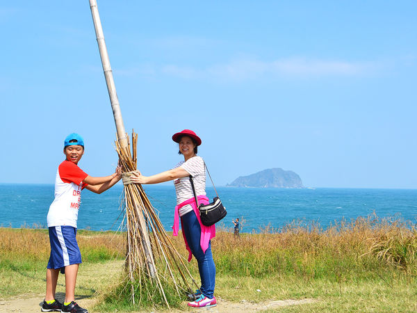 環保復育公園15-飛天掃把母子無敵海景