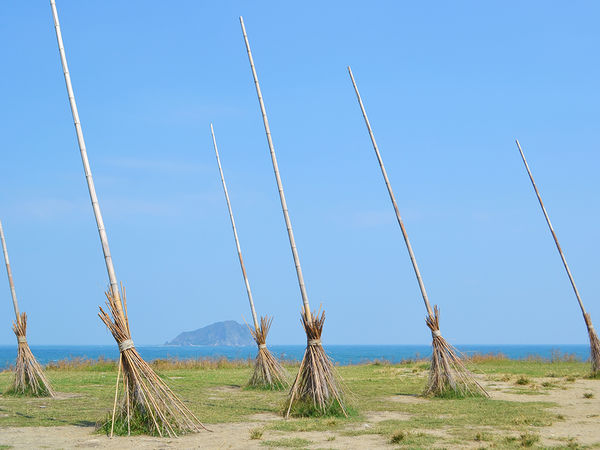 環保復育公園13-法國藝術家作品-『掃帚救星』