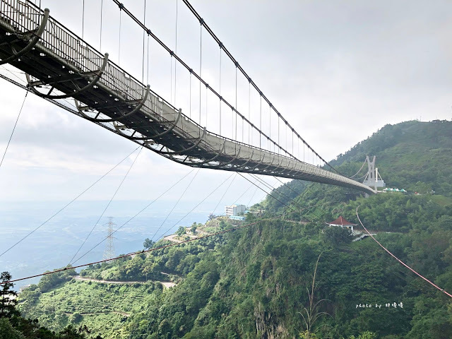 【嘉義 梅山】太平雲梯👉超長高空吊橋，景觀極佳，還可以順道逛逛太平老街，高山空氣好，真的很舒服哦~