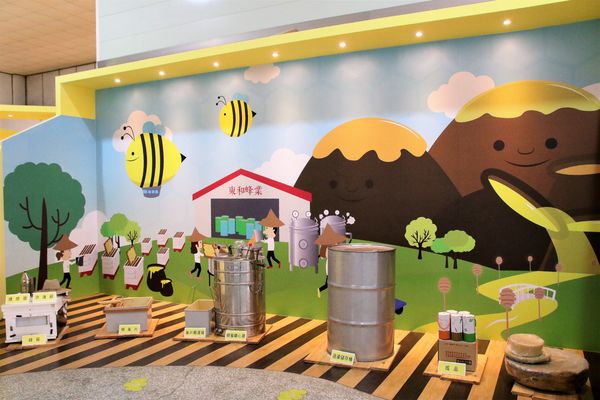 東和蜂文化觀光工廠:【台南東山景點】東和蜂文化觀光工廠~黃色的蜜蜂造型來圍繞整個主題