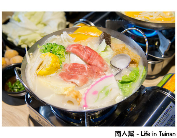 天滿橋日式洋食專賣店 新市概念店:【台南美食】投幣小火鍋|一鍋90元|白飯.麥茶.小菜吃到飽~天滿橋新市概念店