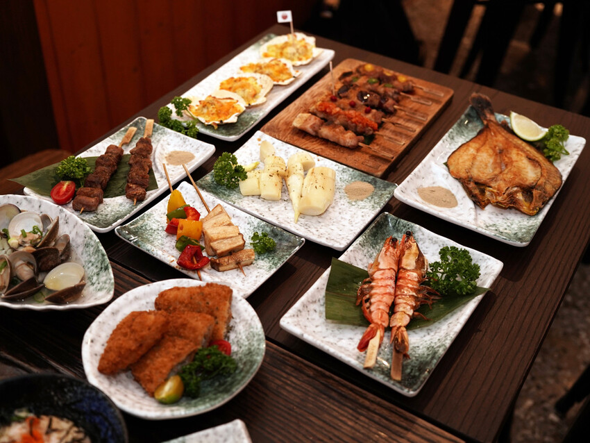 台南居酒屋推薦│原佃燒烤配啤酒超對味│買一送一活動+必點推薦