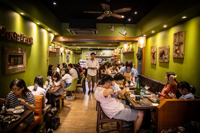 Together cafe｜美食新選擇永康街不是只有小籠包，咖哩牛肉焗飯、熱磚壓餅都好吃｜永康街咖啡店推薦