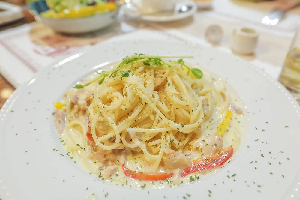 桃園八德．茼蒿平價義式料理｜桃拾生活廣場美食~家庭聚餐/提供WIFI插座(菜單) - Nini的豬飽盒