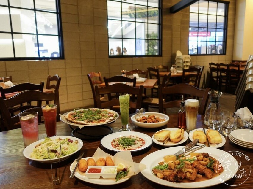 桃園美食|Molino手工義大利麵工場 石臼鮮麥現磨現做手工義大利麵 義大利鄉村風格約會聚餐推薦 大江國際購物中心逛街 - 萱兒Ann玩樂生活