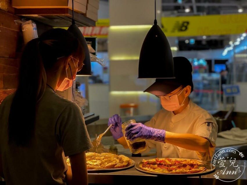桃園美食|Molino手工義大利麵工場 石臼鮮麥現磨現做手工義大利麵 義大利鄉村風格約會聚餐推薦 大江國際購物中心逛街 - 萱兒Ann玩樂生活