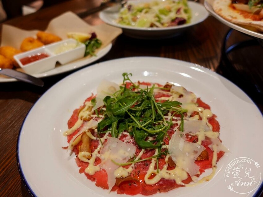 桃園美食|Molino手工義大利麵工場 石臼鮮麥現磨現做手工義大利麵 義大利鄉村風格約會聚餐推薦 大江國際購物中心逛街 - 萱兒Ann玩樂生活