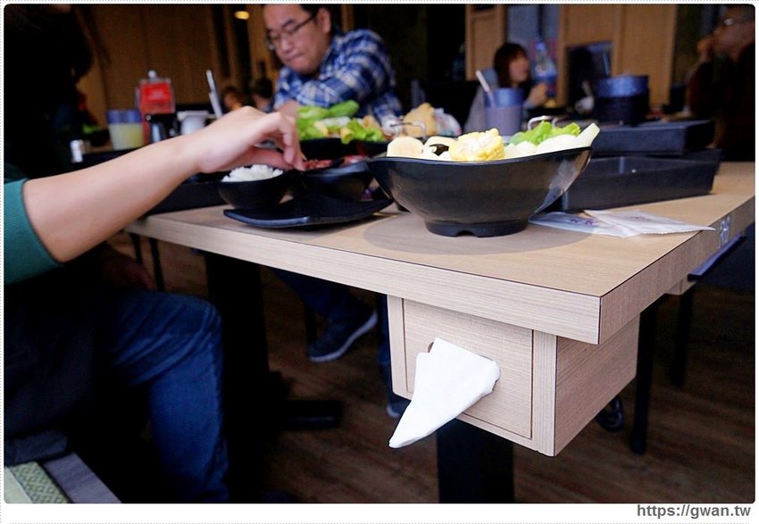 火鍋吃到飽只要389，肉品、蔬菜、火鍋料、飯、冷熱飲無限享用，桌面滿到擺不下！！