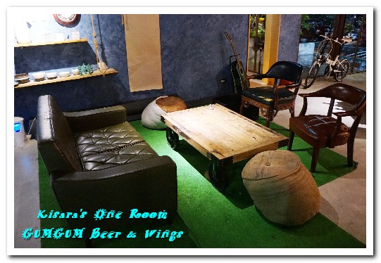 Gumgum Beer & Wings 餐酒：101世貿捷運站／台北包場餐廳．借景綠意公園的美景餐酒館──GUMGUM Beer & Wings