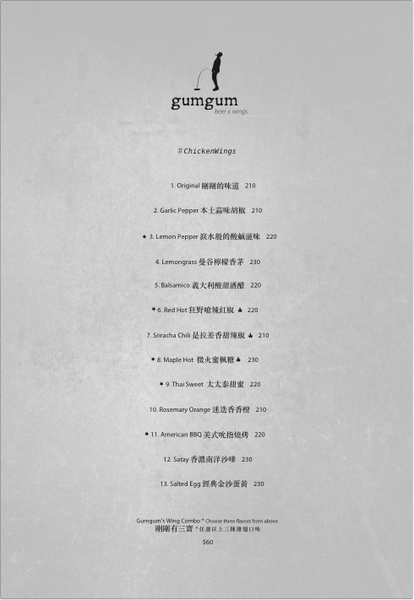 【餐酒館】台北・信義區|國父紀念館・金釀啤酒配雞翅——週末夜晚小酌聚會必去・台北包場餐廳・GUMGUM Beer & Wings雞翅啤酒吧・附菜單