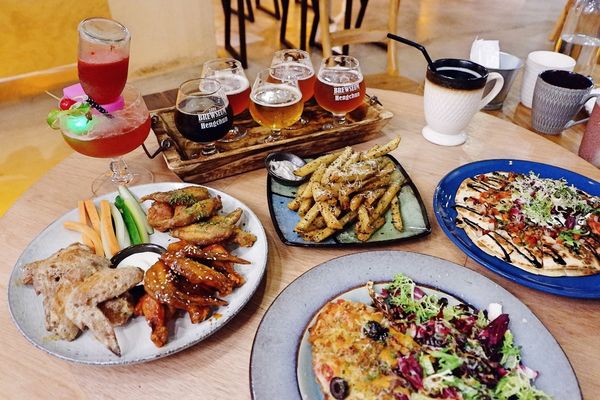 【餐酒館】台北・信義區|國父紀念館・金釀啤酒配雞翅——週末夜晚小酌聚會必去・台北包場餐廳・GUMGUM Beer & Wings雞翅啤酒吧・附菜單