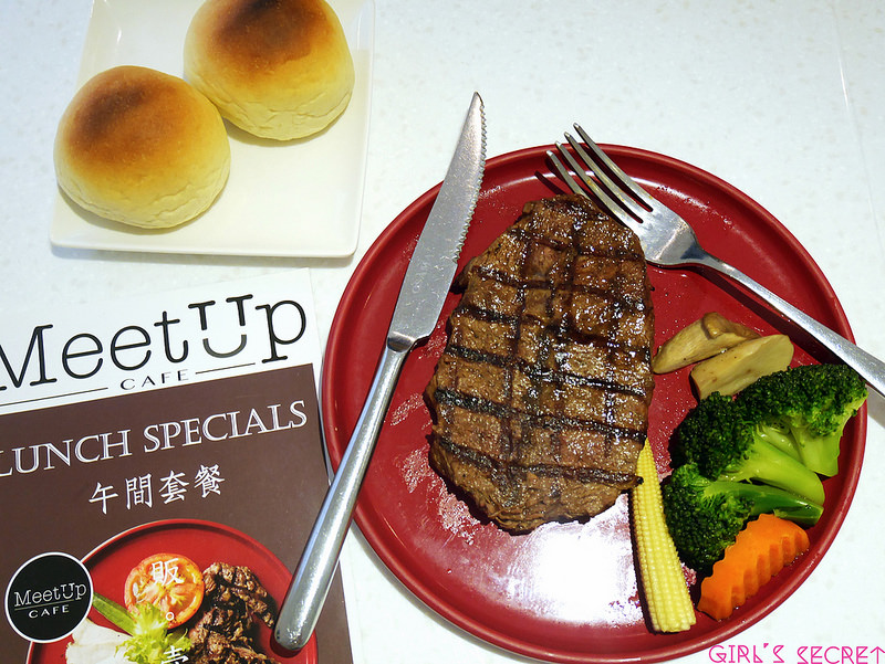大安美食聚餐推薦|MeetUp Cafe 嫩肩牛排