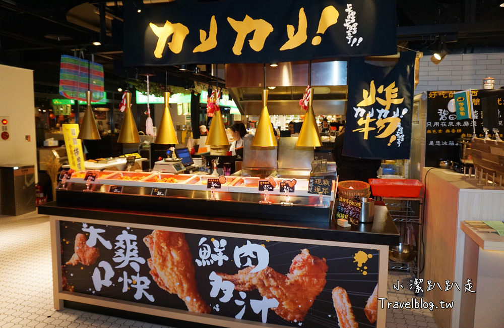 台中美食》第六市場 第一家百貨公司裡菜市場,食尚玩家推薦美食!吹冷氣逛市場菜,購物停車不用錢(金典 綠園道3樓) - 小潔趴趴走旅遊札記