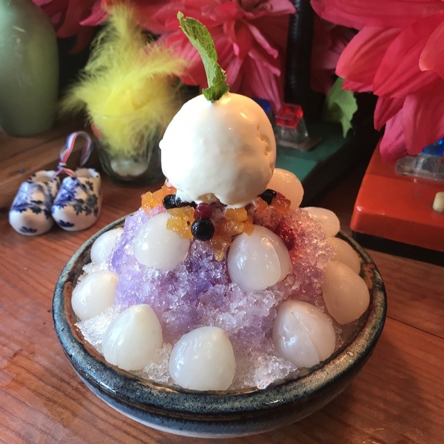 桃園視覺系藝術冰品~綠町冰室