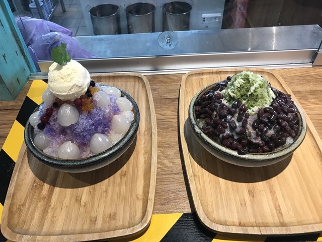 桃園視覺系藝術冰品~綠町冰室