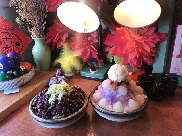 桃園視覺系藝術冰品~綠町冰室