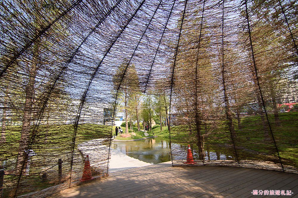 台中南屯景點》2017台中新景點 惠宇一森青景觀庭院 城市裡的落羽松秘境 - 滿分的旅遊札記