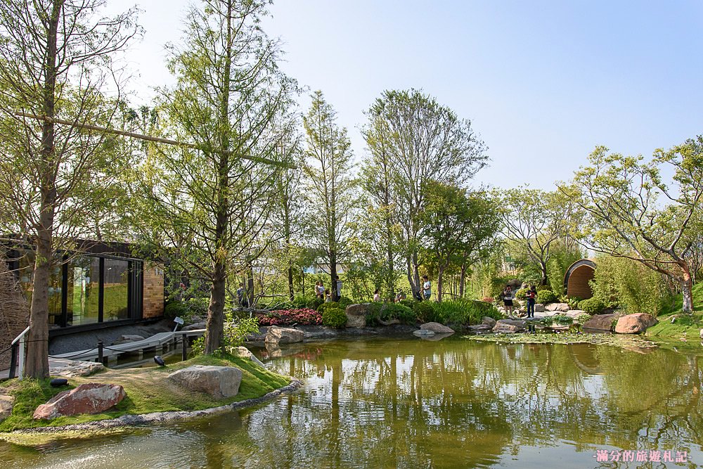 台中南屯景點》2017台中新景點 惠宇一森青景觀庭院 城市裡的落羽松秘境 - 滿分的旅遊札記