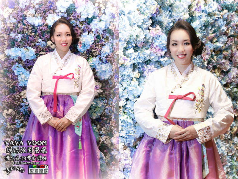 VA VA VOOM時尚派對餐廳信義店【信義美食】|台北信義韓服派對跨年時尚餐廳；服裝連髮妝還有美食佳餚。