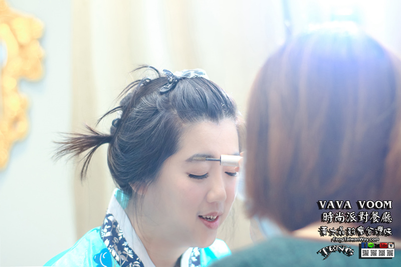 VA VA VOOM時尚派對餐廳信義店【信義美食】|台北信義韓服派對跨年時尚餐廳；服裝連髮妝還有美食佳餚。