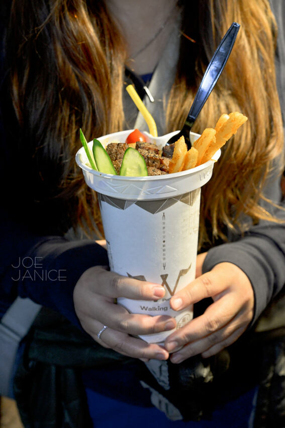 中壢美食【走樣個人牛排杯】邊走邊吃行動牛排館