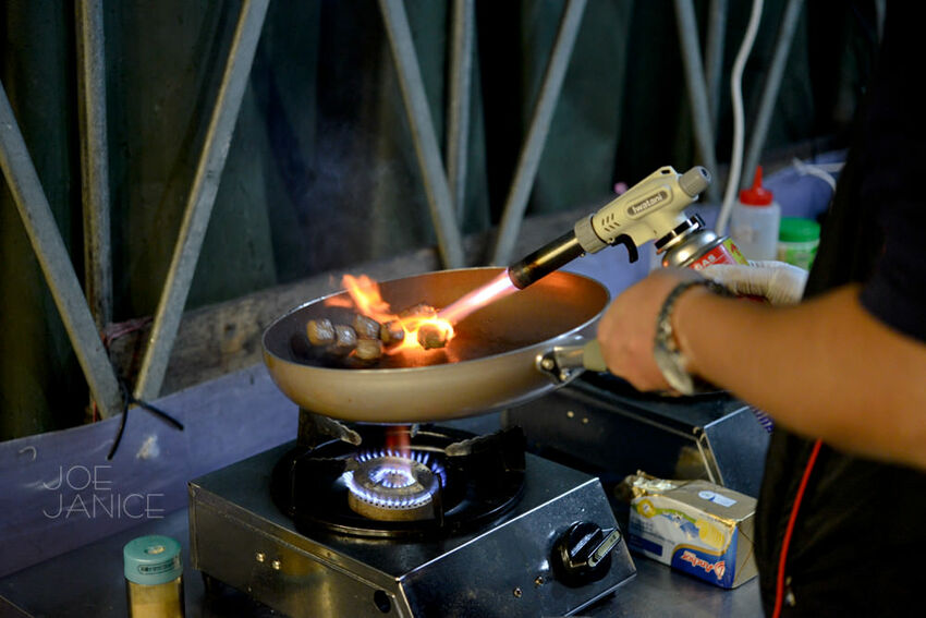 中壢美食【走樣個人牛排杯】邊走邊吃行動牛排館