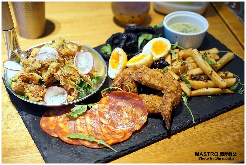 【中和環球美食】MASTRO 戰斧教父X 2018 Hellmann’s美味沙拉之旅‧大份量、口味好的新美式料理!美式黑白切、戰斧豬排推薦!