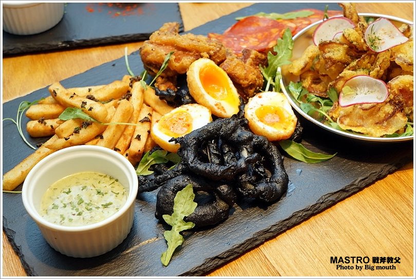 【中和環球美食】MASTRO 戰斧教父X 2018 Hellmann’s美味沙拉之旅‧大份量、口味好的新美式料理!美式黑白切、戰斧豬排推薦!