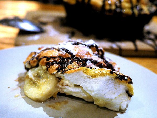 Mastro 戰斧教父(Mastro 戰斧教父 中和環球):【中和美食】MASTRO 戰斧教父 (中和環球店) / 15oz招牌戰斧豬排 / 巧克力香蕉舒芙蕾鬆餅 / 中和美式餐廳