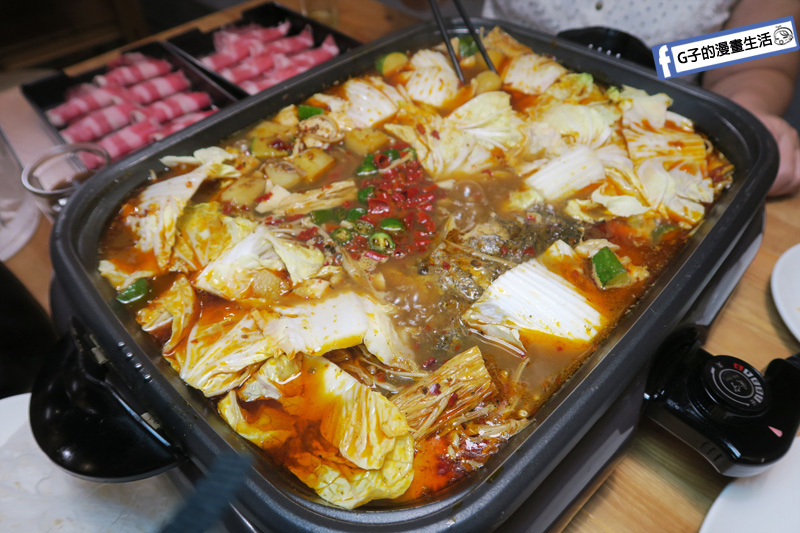 【國父紀念館麻辣鍋】 滿漢爐魚-重慶烤魚