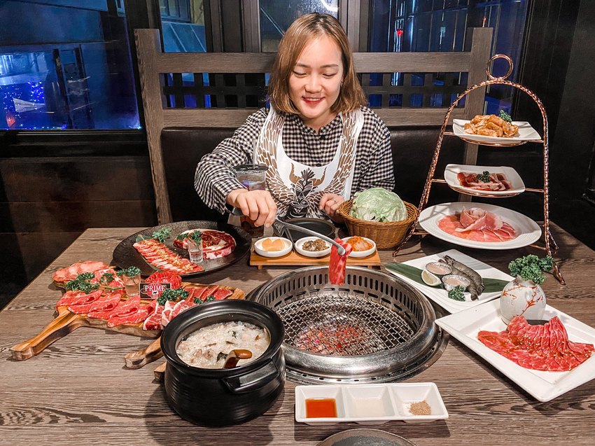 中壢美食餐廳推薦｜中壢燒肉霸主。青石代 Zendon Yaki 燒肉專門 | 神獸雙人套餐＋安格斯牛拼盤