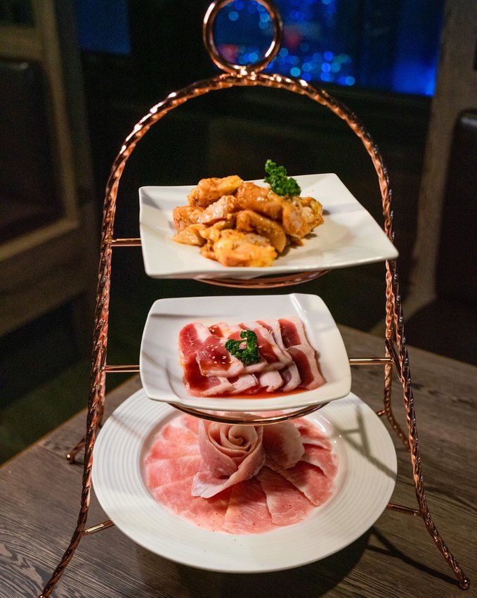 中壢美食餐廳推薦｜中壢燒肉霸主。青石代 Zendon Yaki 燒肉專門 | 神獸雙人套餐＋安格斯牛拼盤