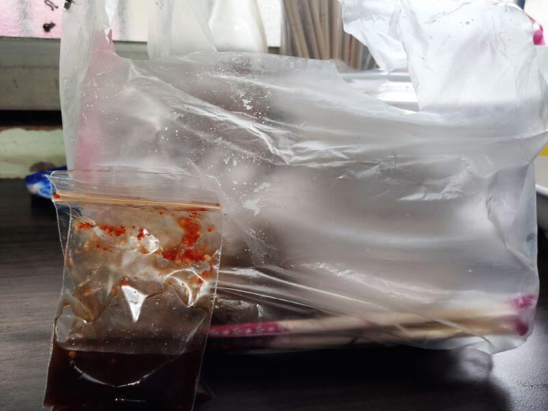 蕃薯厝肉粿仔 外帶包裝