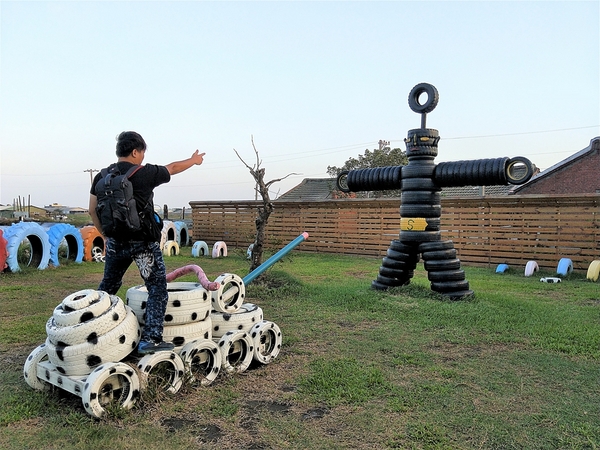 福寶輪胎公園~福興產業館(牛稠古厝):【彰化福興景點】福寶輪胎公園/福興產業館(牛稠古厝)~新IG熱門人氣打卡景點