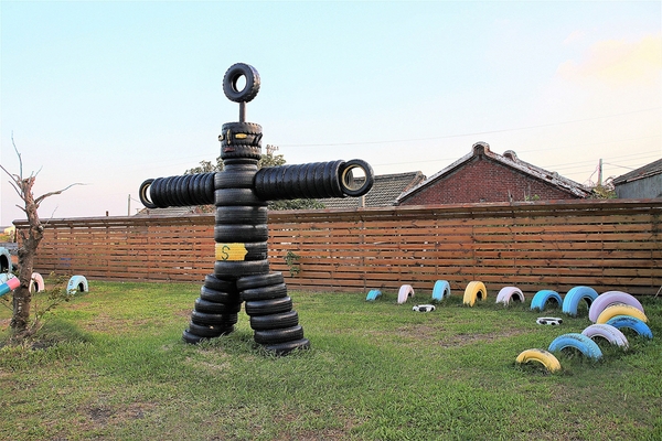 福寶輪胎公園~福興產業館(牛稠古厝):【彰化福興景點】福寶輪胎公園/福興產業館(牛稠古厝)~新IG熱門人氣打卡景點