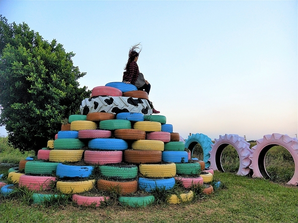 福寶輪胎公園~福興產業館(牛稠古厝):【彰化福興景點】福寶輪胎公園/福興產業館(牛稠古厝)~新IG熱門人氣打卡景點
