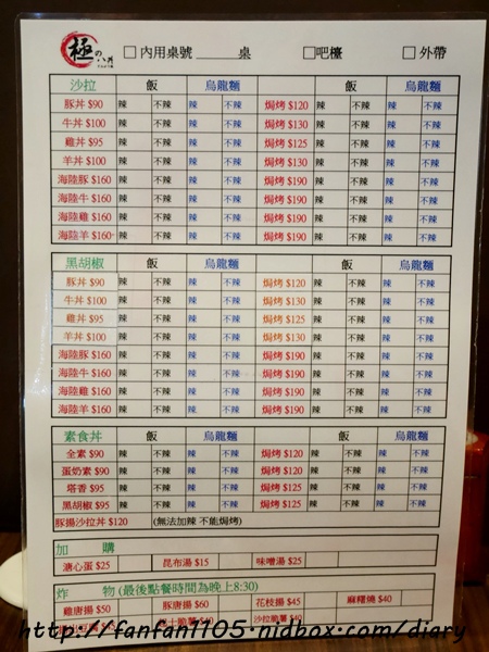 【三重丼飯】極之八丼飯 三重店 平價日式丼飯 學生免費加飯 內用免費送小菜 免費茶飲 免費湯品 (8).JPG