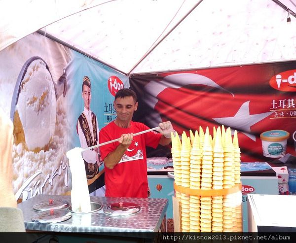 歐風嘉年華33-土耳其冰淇淋.JPG