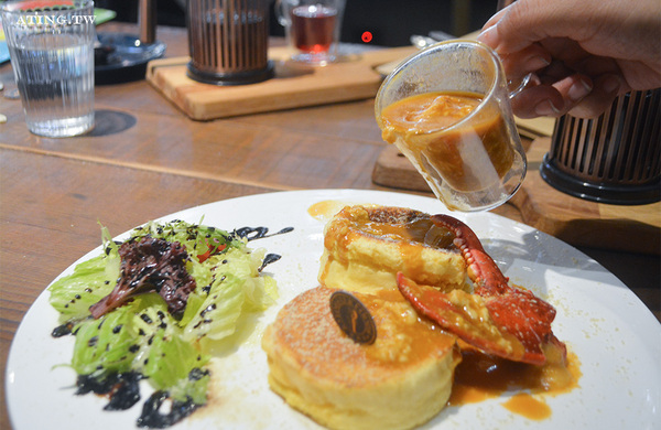 龍波斯特-lobster.foods龍蝦三明治((台中禮客旗艦店)):龍波斯特台中禮客旗艦店》臺中午茶拾光龍蝦舒芙蕾鬆餅佐龍蝦醬下午茶雙人組