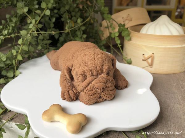 耕者有其甜:台中美食│耕者有其甜〃超萌"來福旺旺"狗狗蛋糕、還有誠實豆沙包上市囉!
