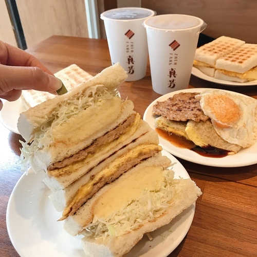 真芳-碳烤吐司/紅茶牛奶 民生店-eateatforfun