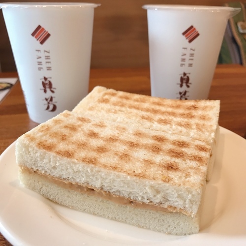 真芳-碳烤吐司/紅茶牛奶 民生店-eateatforfun